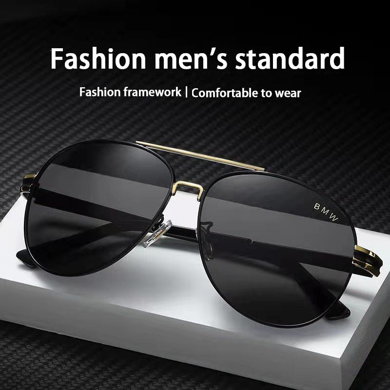 Men and Women Polarized Sunglasses Colored Reflective Glasses Driving Sunglasses For BMW Logo Fishing Classic Sports Glasses - YYC Car Accessories