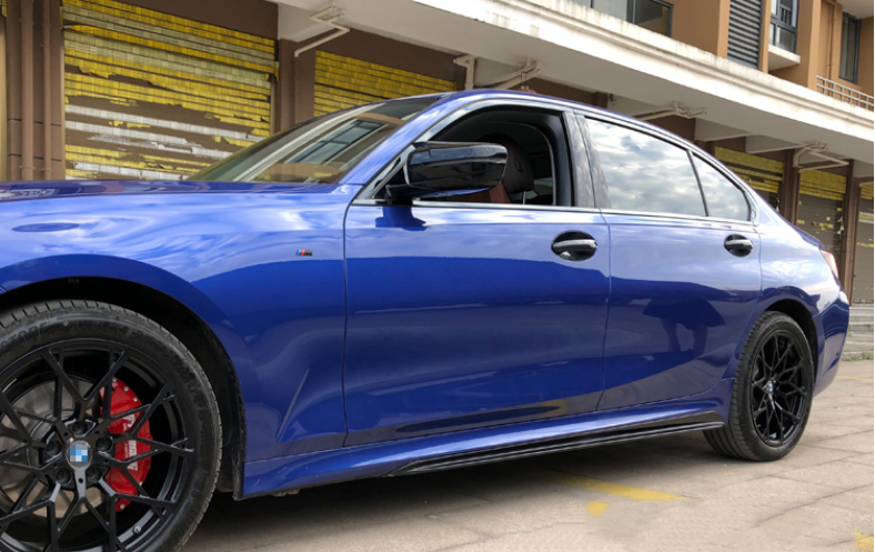 For Bmw 3 Series G20 M Sport (2019-2022) Compatible M Performance Side Skirt Set - YYC Car Accessories