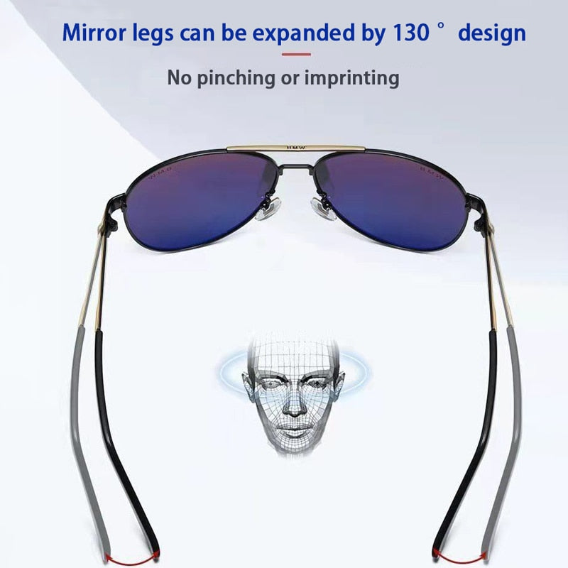 Men and Women Polarized Sunglasses Colored Reflective Glasses Driving Sunglasses For BMW Logo Fishing Classic Sports Glasses - YYC Car Accessories
