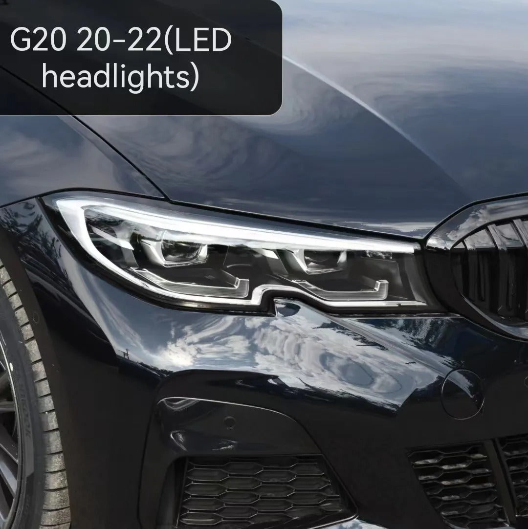 BMW 3 series CSL Yellow G20 G21 Laser DRL RGB multicolor LED boards daytime running lights Red RGBW Module bulbs - YYC Car Accessories