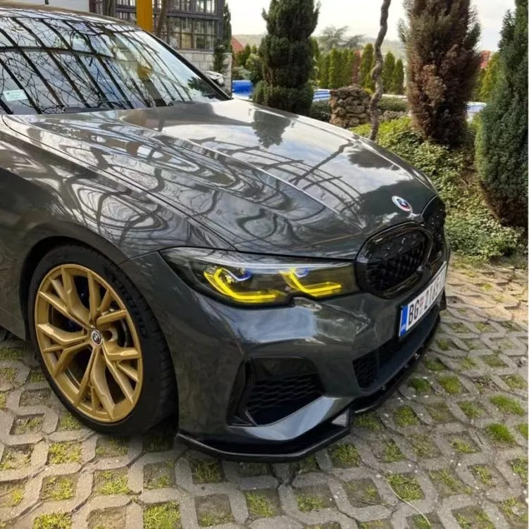 BMW 3 series CSL Yellow G20 G21 Laser DRL RGB multicolor LED boards daytime running lights Red RGBW Module bulbs - YYC Car Accessories