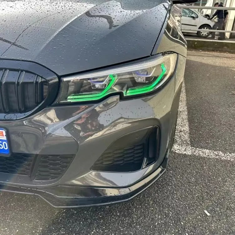 BMW 3 series CSL Yellow G20 G21 Laser DRL RGB multicolor LED boards daytime running lights Red RGBW Module bulbs - YYC Car Accessories