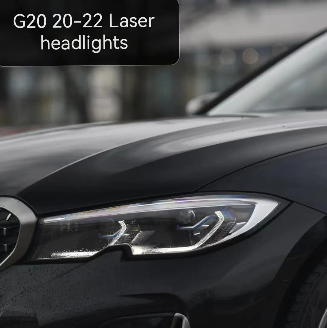 BMW 3 series CSL Yellow G20 G21 Laser DRL RGB multicolor LED boards daytime running lights Red RGBW Module bulbs - YYC Car Accessories