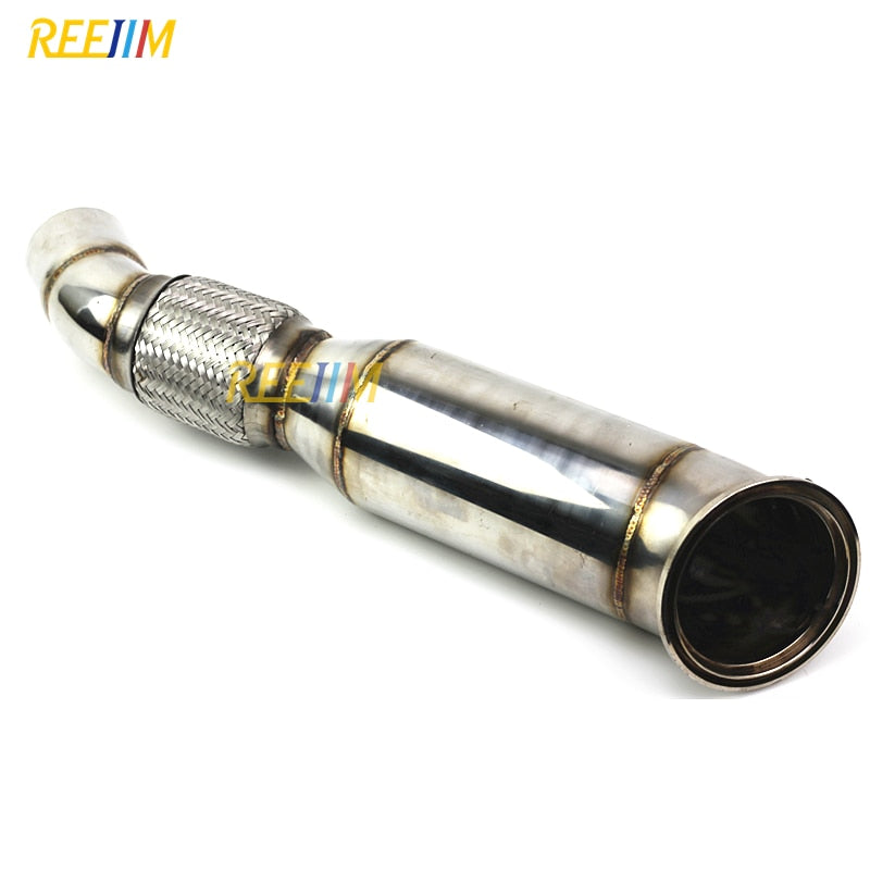 4.5" Turbo Catless Downpipe For bmw b58 m240i 340i 440i 540i 740i f&g series - YYC Car Accessories