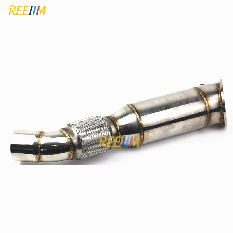 4.5" Turbo Catless Downpipe For bmw b58 m240i 340i 440i 540i 740i f&g series - YYC Car Accessories