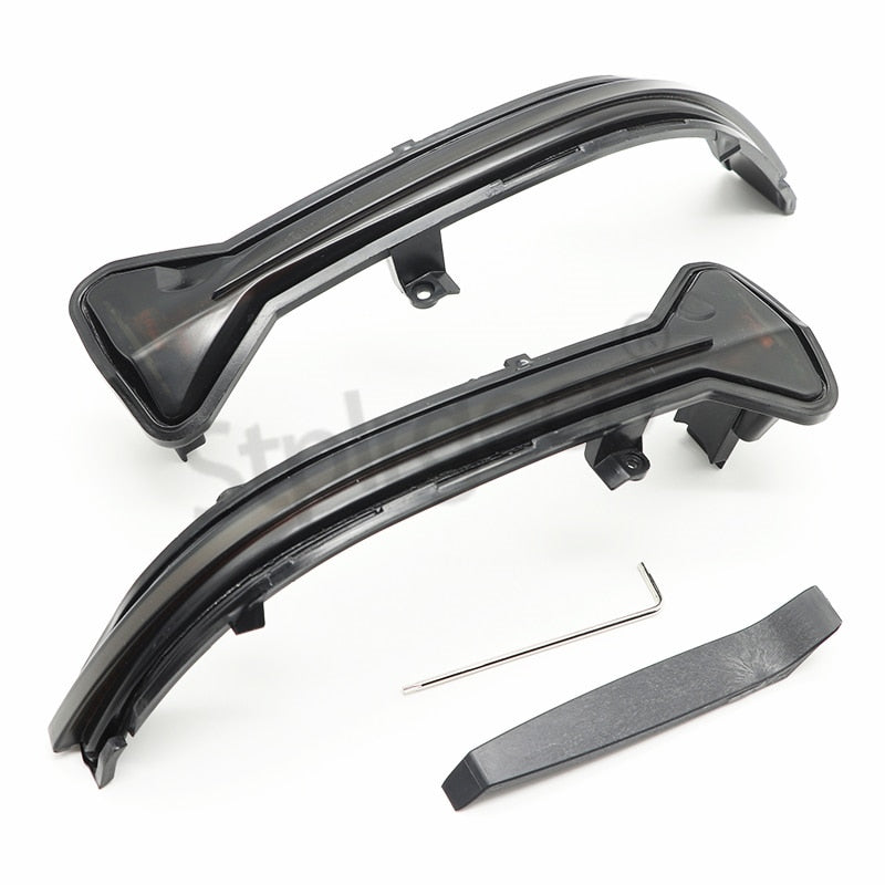 2Pcs LED Dynamic Turn Signal Light Rearview Mirror Indicator Yellow For BMW G38 G12 G20 G30 G31 G32 G14 G15 G16 G11 G12 M5 F90 - YYC Car Accessories