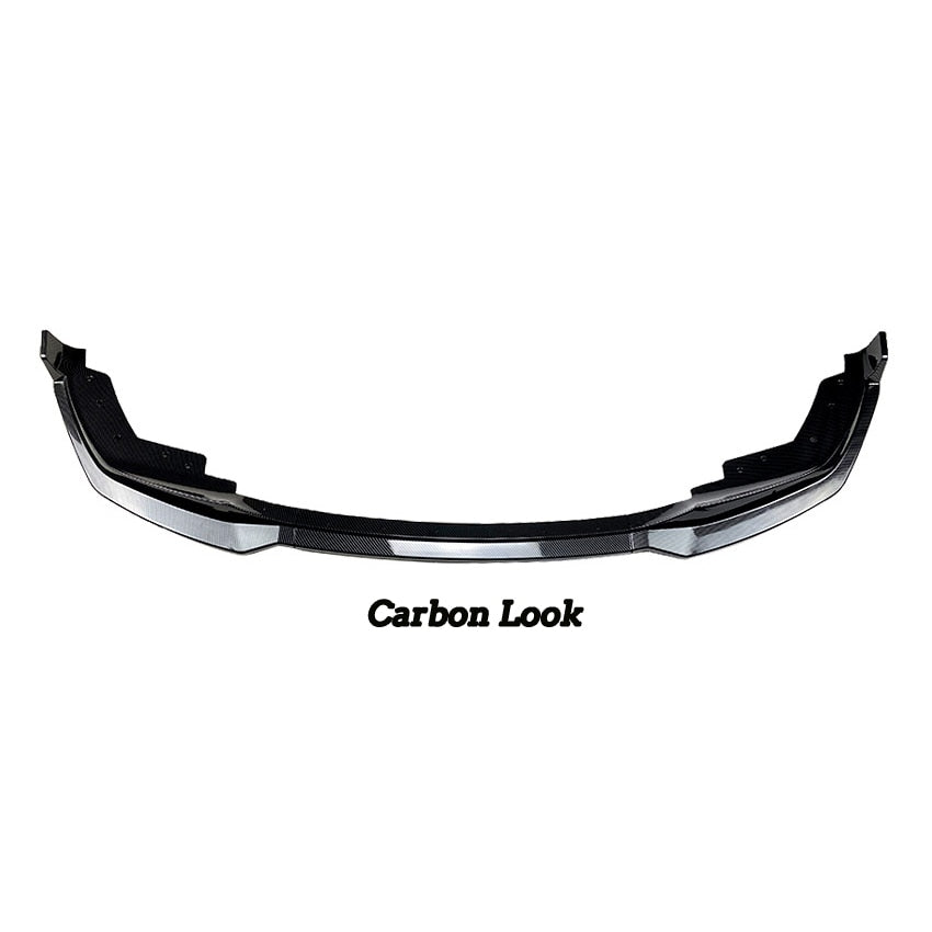 BMW G20 MP Style 3PCS Front Bumper Lip Splitter Spoiler Diffuser Guard Body Kit For BMW G20 M Pack 320i 330i M340i xDrive 2019-2022 Gloss Black - YYC Car Accessories