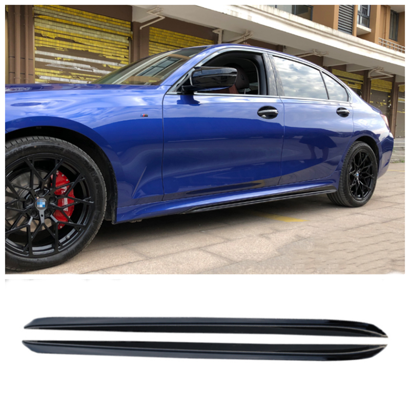 For Bmw 3 Series G20 M Sport (2019-2022) Compatible M Performance Side Skirt Set - YYC Car Accessories 