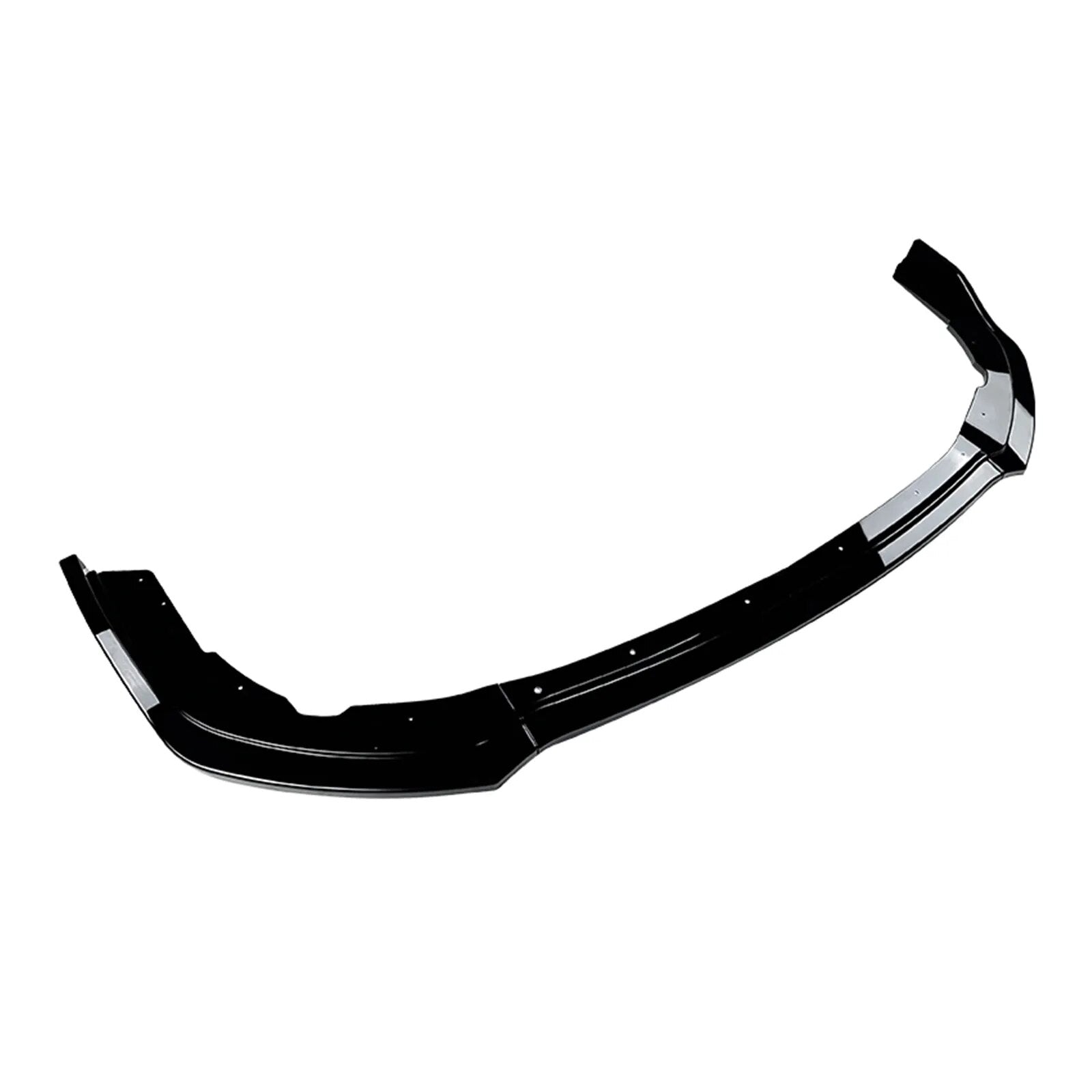 Front Bumper Spoiler Lip For Subaru Impreza WRX STI 2011 2012 2013 2014 Carbon Fiber Look/Gloss Black Car Lower Splitter Blade - YYC Car Accessories 