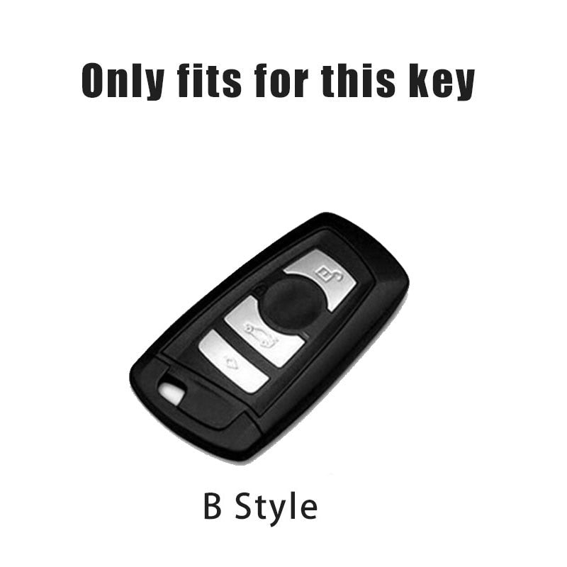 Carbon Fibre Car Key Cover Case Shell For BMW F30 F20 F10 F18 F22 F01 X3 X4 F06 F02 M3 M5 Car Keychain Auto Styling Accessories - YYC Car Accessories 