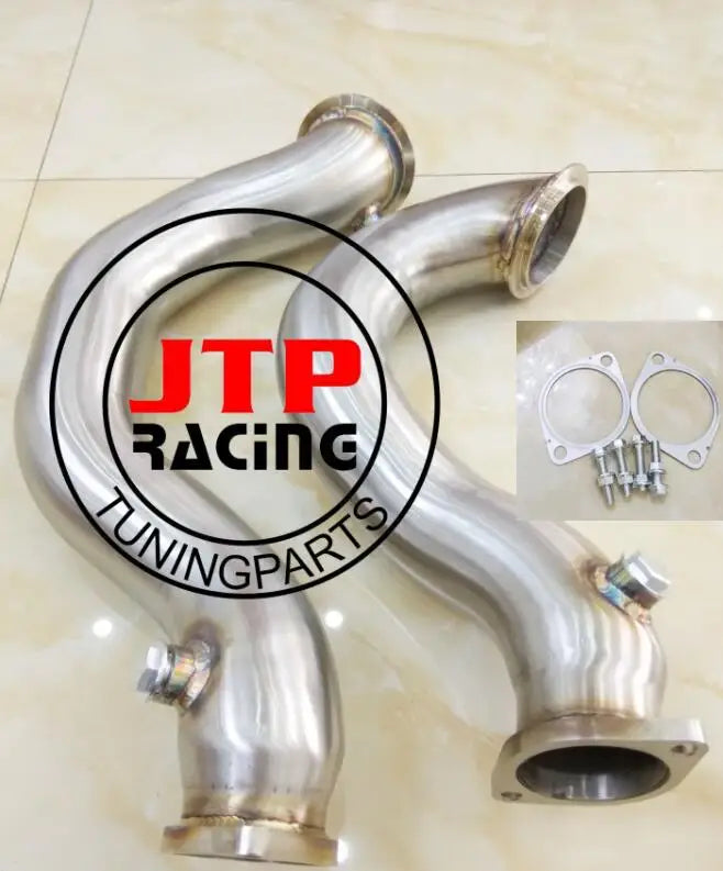 3" Turbo downpipe for RWD N54 135i 335i 335is 1M E82 E88 E90 E91 E92 E93 exhaust pipe one-time bending technique