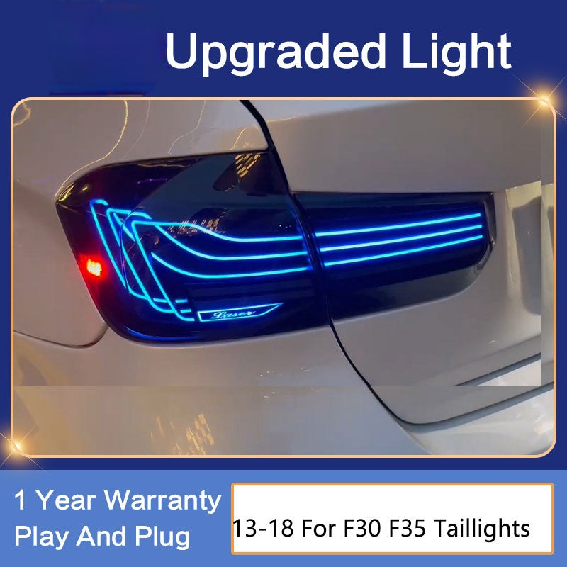 LED Tail Light For BMW M3 F35 F30 F80 316i 318i 320i 330i Upgraded M4 CSL Upgraded Taillights Animation Turning Signal - YYC Car Accessories 