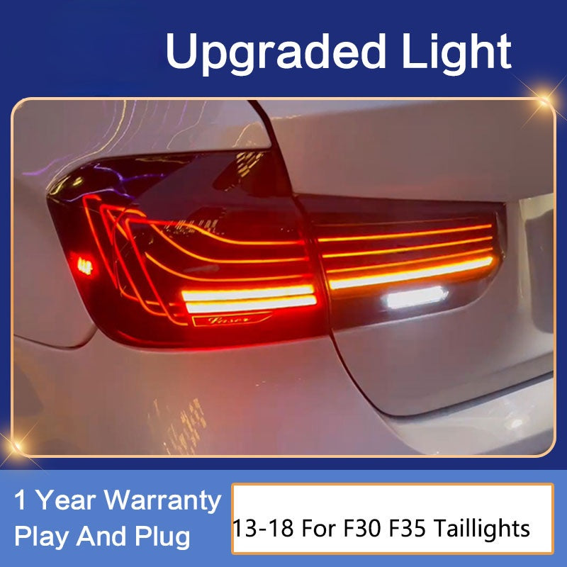 LED Tail Light For BMW M3 F35 F30 F80 316i 318i 320i 330i Upgraded M4 CSL Upgraded Taillights Animation Turning Signal - YYC Car Accessories 