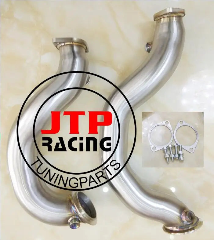 3" Turbo downpipe for RWD N54 135i 335i 335is 1M E82 E88 E90 E91 E92 E93 exhaust pipe one-time bending technique