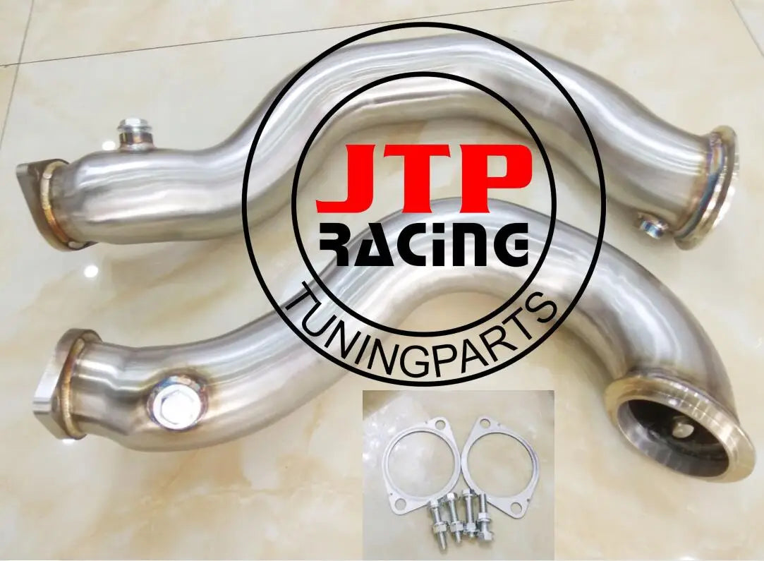 3" Turbo downpipe for RWD N54 135i 335i 335is 1M E82 E88 E90 E91 E92 E93 exhaust pipe one-time bending technique