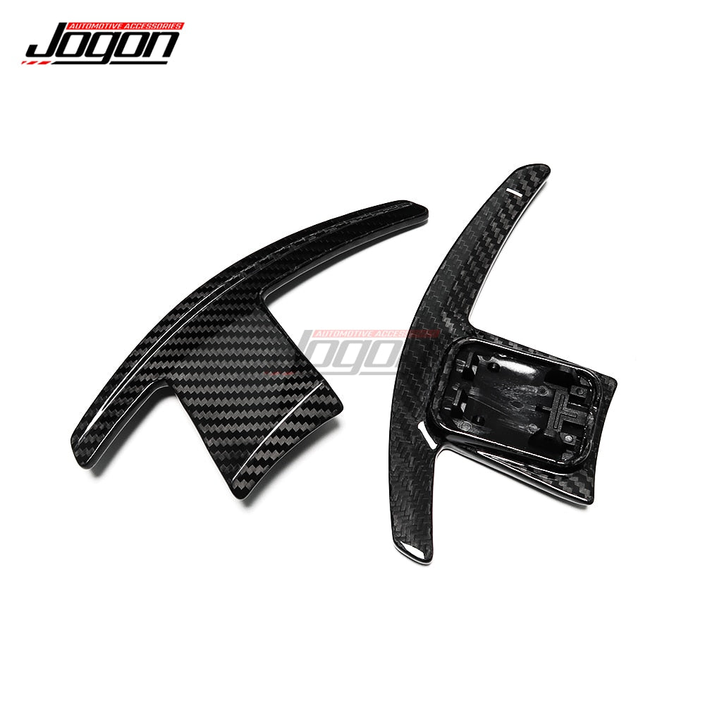 Replace Real Carbon Fiber Paddle Shifter For Toyota Supra A90 MK5 2019 2020 Steering Wheel Extension - YYC Car Accessories 