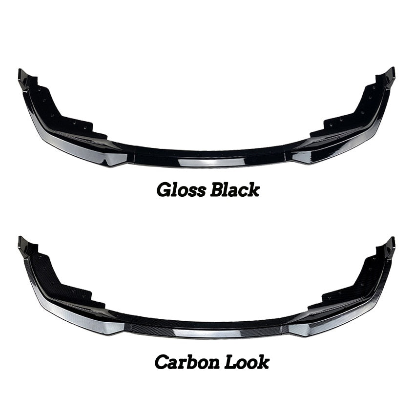 BMW G20 MP Style 3PCS Front Bumper Lip Splitter Spoiler Diffuser