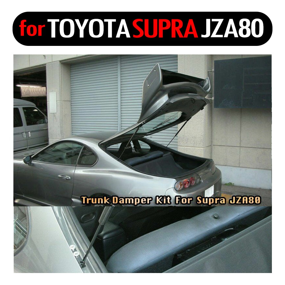 Rear Tailgate Damper For Toyota SUPRA JZA80 1993-2002 Hatchback Trunk Boot Gas Charged Gas Struts Lift support - YYC Car Accessories 