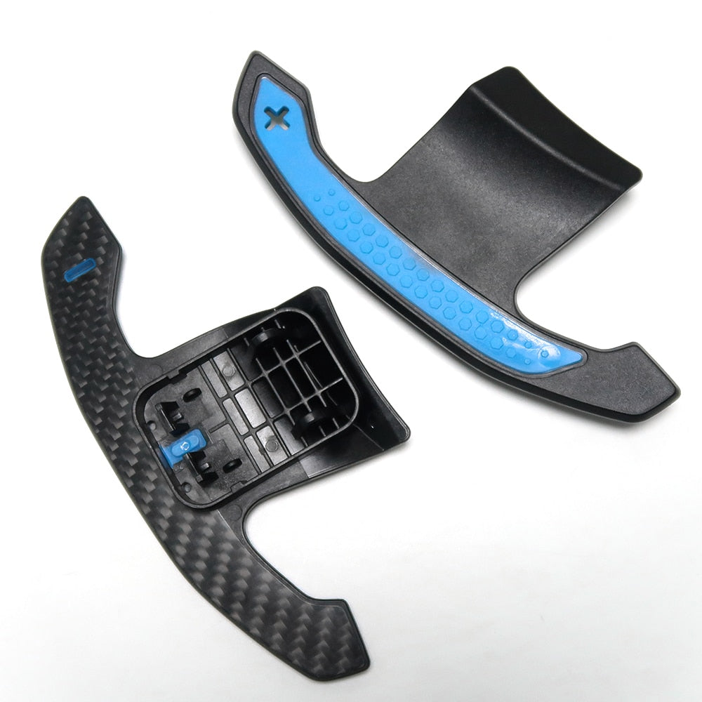 Replace Real Carbon Fiber Paddle Shifter For Toyota Supra A90 MK5 2019 2020 Steering Wheel Extension - YYC Car Accessories 