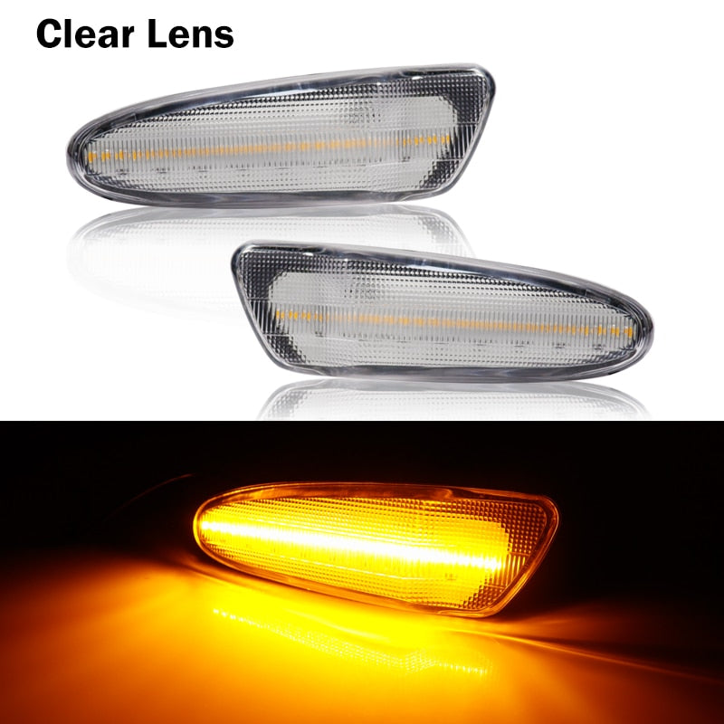 iJDM LED Bumper Side Marker Light For 1993-1998 Toyota SUPRA MK.4 For 2000-2005 Toyota Celica, Replace OEM Front Sidemarker Lamp - YYC Car Accessories 